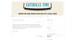 Desktop Screenshot of catskillstime.hardpanfarm.com